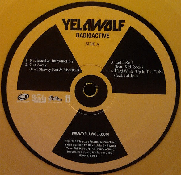 Yelawolf : Radioactive (LP,Album)