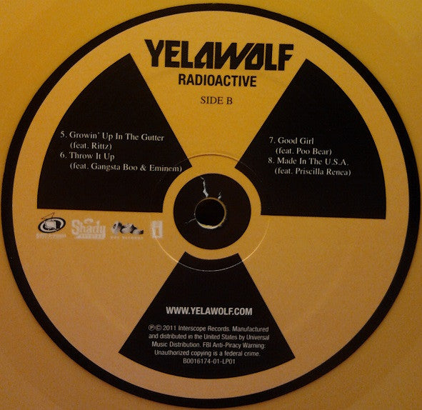 Yelawolf : Radioactive (LP,Album)