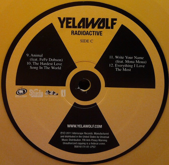 Yelawolf : Radioactive (LP,Album)