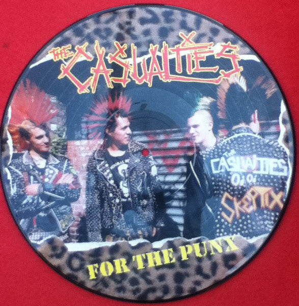 The Casualties : For The Punx (LP,Picture Disc,Album,Reissue)