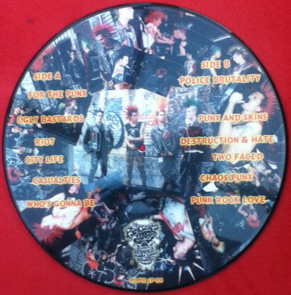 The Casualties : For The Punx (LP,Picture Disc,Album,Reissue)