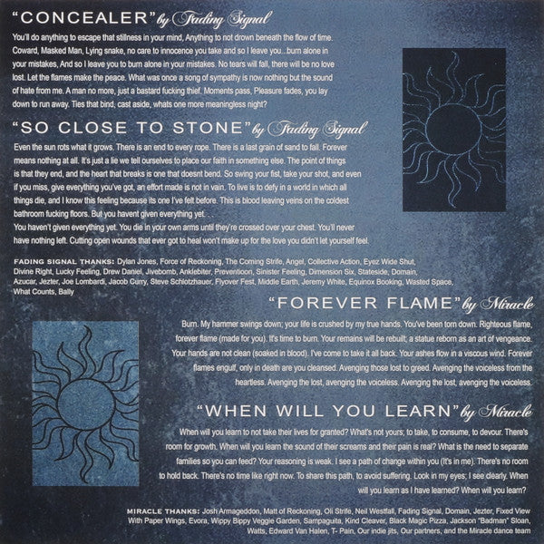 Fading Signal, Miracle (39) : Split (12",45 RPM,Single Sided,Limited Edition)