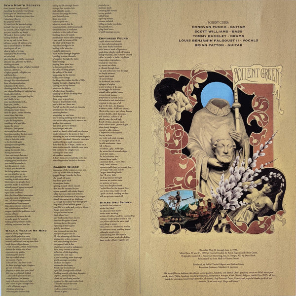 Soilent Green : Sewn Mouth Secrets (LP,Album,Reissue,Remastered)