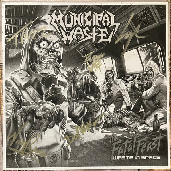 Municipal Waste : The Fatal Feast (Waste In Space) (LP,Album,Limited Edition,Numbered,Reissue,Special Edition,Stereo)