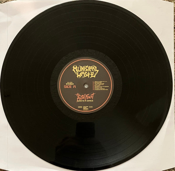 Municipal Waste : The Fatal Feast (Waste In Space) (LP,Album,Limited Edition,Numbered,Reissue,Special Edition,Stereo)