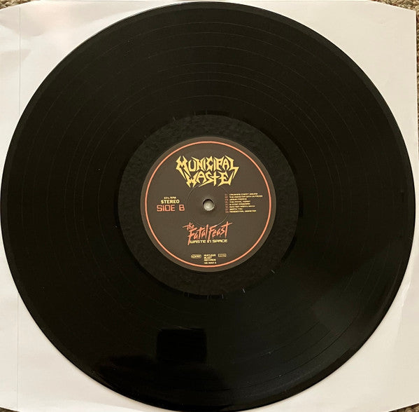 Municipal Waste : The Fatal Feast (Waste In Space) (LP,Album,Limited Edition,Numbered,Reissue,Special Edition,Stereo)