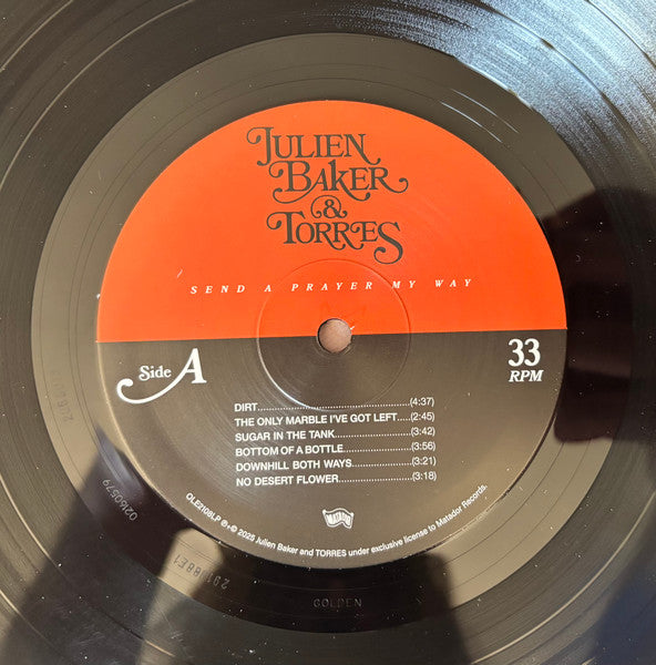 Julien Baker & Torres (2) : Send A Prayer My Way (LP,Album)