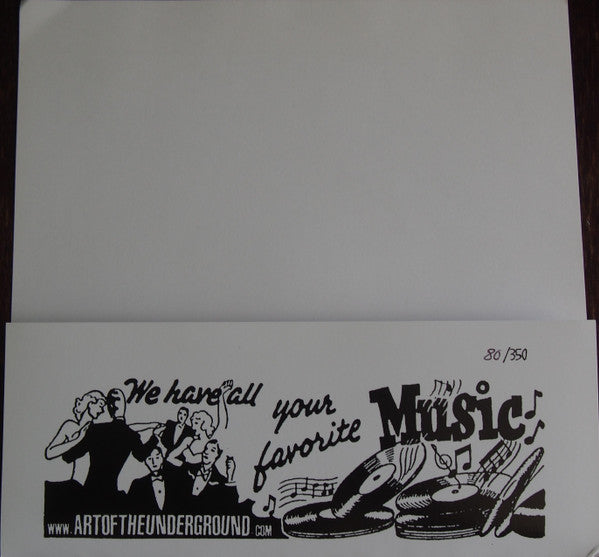 Sick Sick Birds : Art Of The Underground Single Series Volume: 46 (7", Single, Ltd, Num)