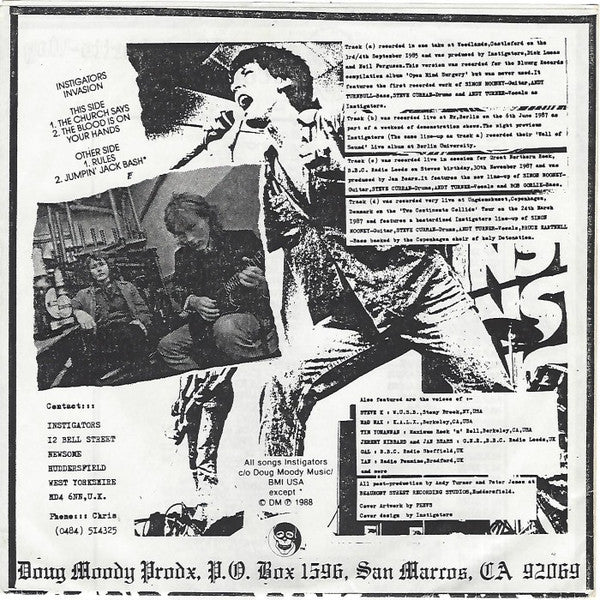 Instigators : Invasion (7")