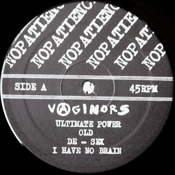 Vaginors : Nuclear Papsmear (12", Album)