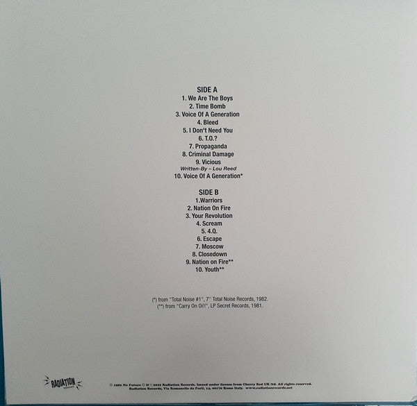 Blitz (3) : Voice Of A Generation (LP,Album,Limited Edition,Reissue,Stereo)