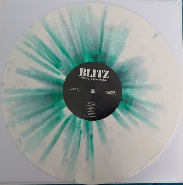 Blitz (3) : Voice Of A Generation (LP,Album,Limited Edition,Reissue,Stereo)