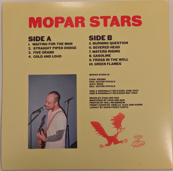 Mopar Stars : Shoot The Moon / Burning Question (LP, Comp)