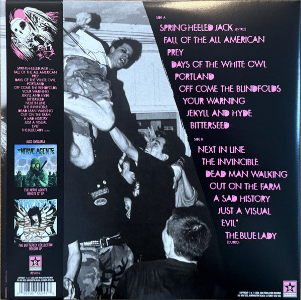The Nerve Agents : Days Of The White Owl (LP, Dlx, RE, Gre)
