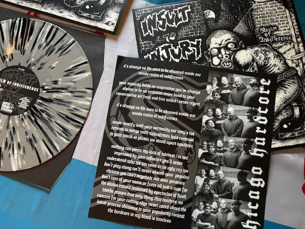 Insult To Injury : Realm Of Indifference (12",45 RPM,Remastered)