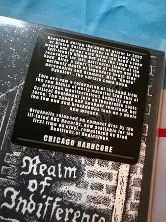 Insult To Injury : Realm Of Indifference (12",45 RPM,Remastered)