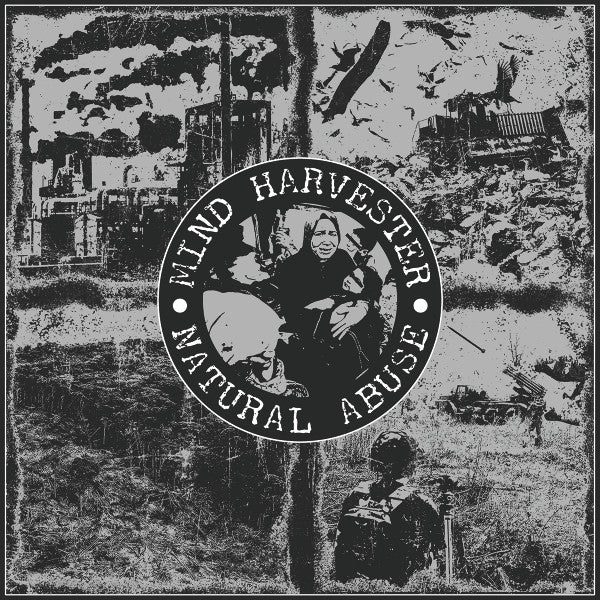 Mind Harvester, Natural Abuse (3) : Mind Harvester / Natural Abuse Split  (LP)