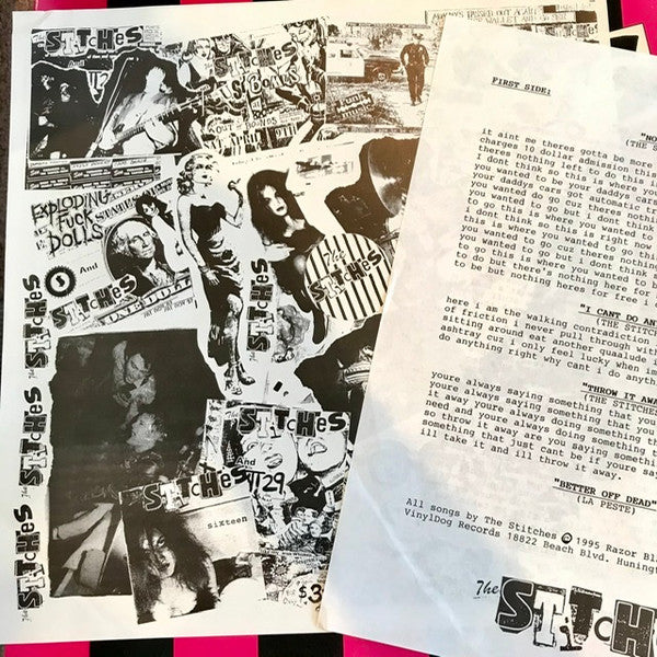 Stitches, The : 8x12" (12",EP,45 RPM,Repress)
