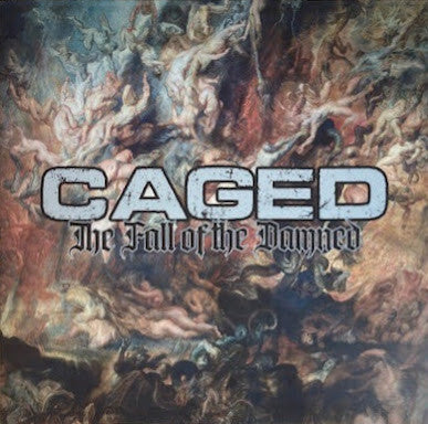 Caged (4) : The Fall Of The Damned (12", MiniAlbum, Blu)