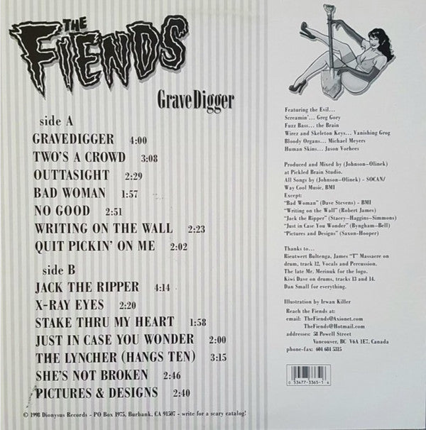 Fiends (2), The : Grave Digger (LP,Album)