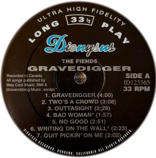 Fiends (2), The : Grave Digger (LP,Album)