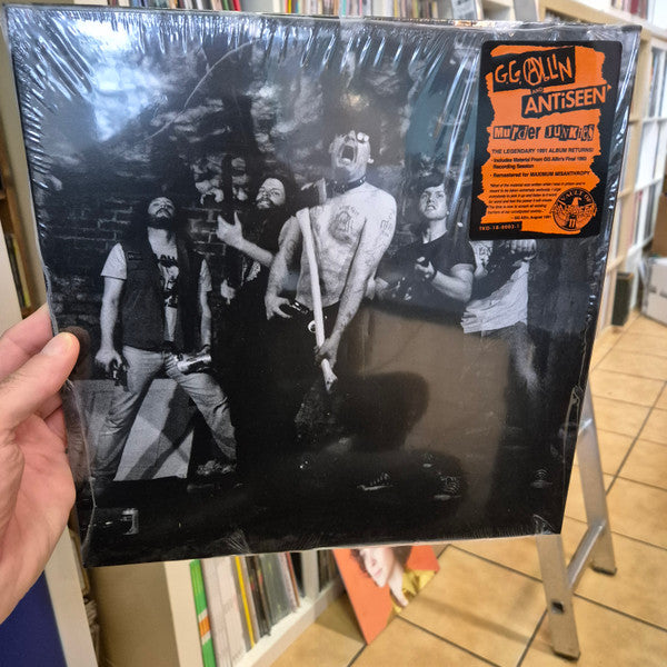 GG Allin + Antiseen : Murder Junkies (LP,Album,Reissue,Remastered)