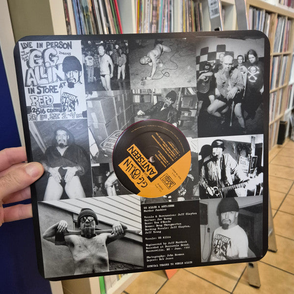 GG Allin + Antiseen : Murder Junkies (LP,Album,Reissue,Remastered)