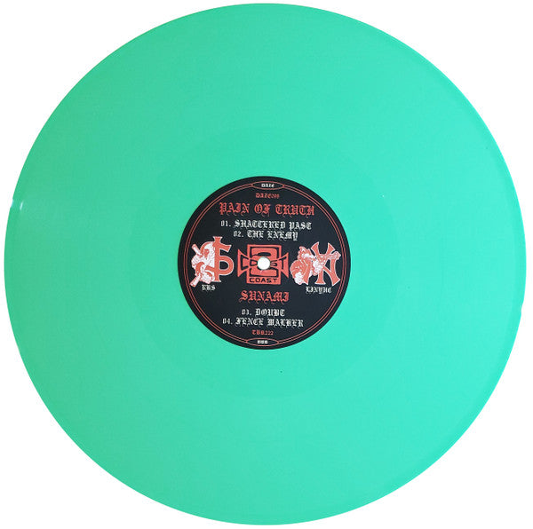Pain Of Truth (2) / Sunami (2) : Coast To Coast (12",45 RPM,Single Sided,EP)