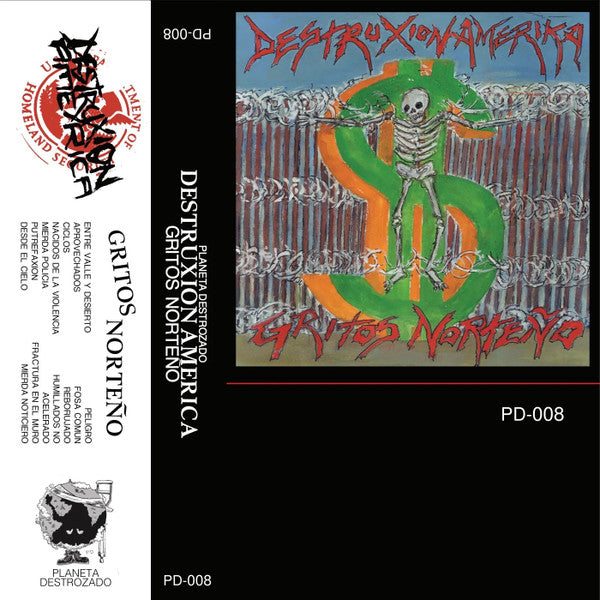 Destruxion Amerika : Gritos Norteño (Cass, Album, Ltd)