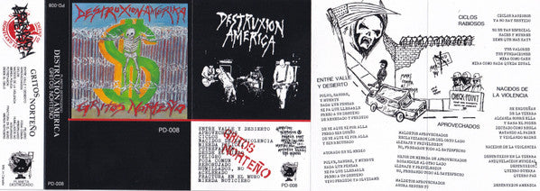 Destruxion Amerika : Gritos Norteño (Cass, Album, Ltd)