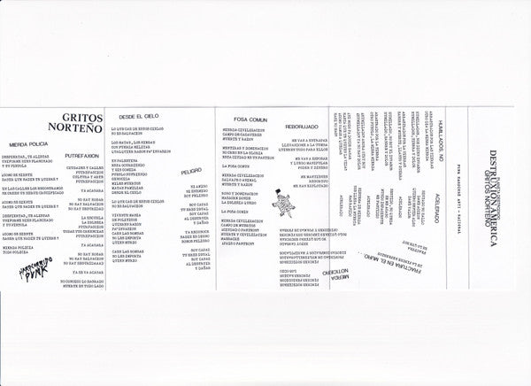 Destruxion Amerika : Gritos Norteño (Cass, Album, Ltd)