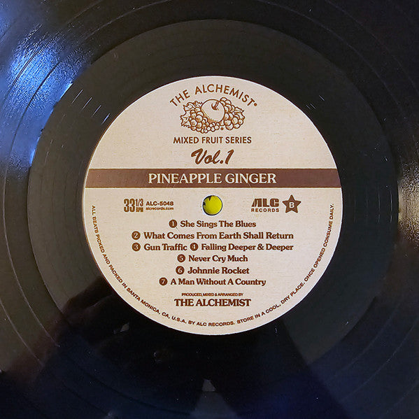 Alchemist : Mixed Fruit Vol. 1: Pineapple Ginger (LP,Album,Limited Edition,Stereo)