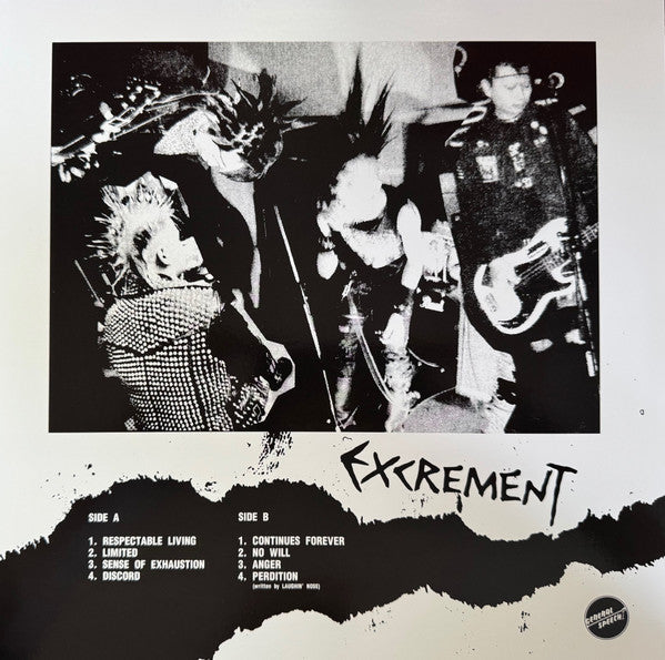 Excrement (3) : Excrement (12",Compilation,Limited Edition)