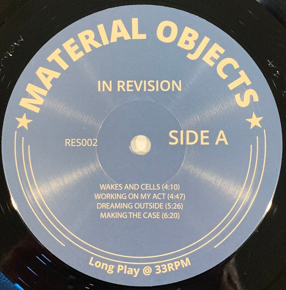 Material Objects : In Revision (LP, Album)