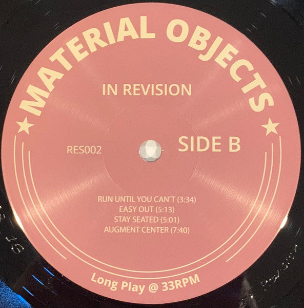 Material Objects : In Revision (LP, Album)