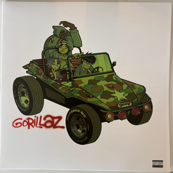 Gorillaz : Gorillaz (LP,Album,Repress,Stereo)