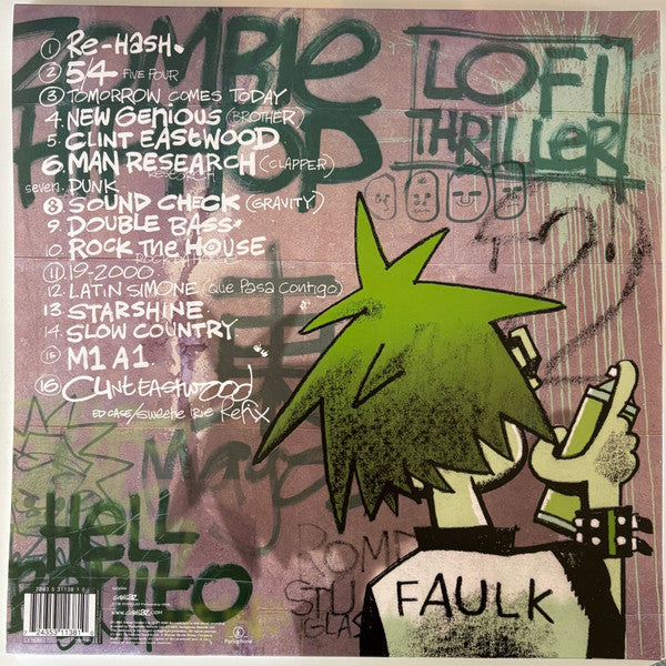 Gorillaz : Gorillaz (LP,Album,Repress,Stereo)