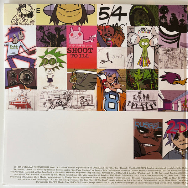 Gorillaz : Gorillaz (LP,Album,Repress,Stereo)