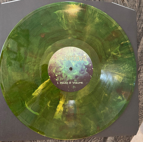 Pig Destroyer : Mass & Volume (12",33 ⅓ RPM,EP,Reissue,Stereo)