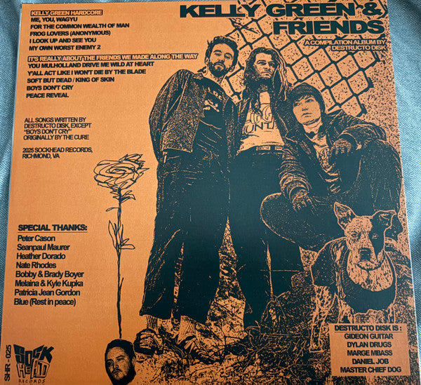 Destructo Disk : Kelly Green & Friends  (LP,Album,Compilation,Limited Edition)