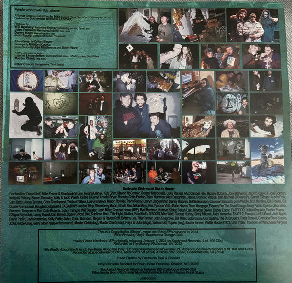 Destructo Disk : Kelly Green & Friends  (LP,Album,Compilation,Limited Edition)