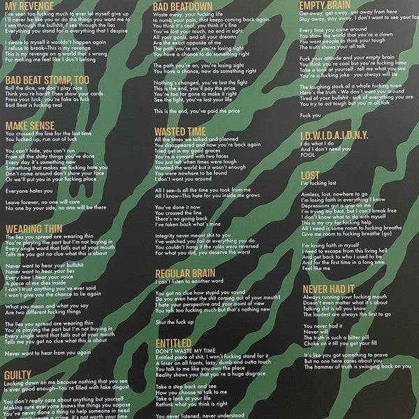 Bad Beat : L.P. 2025 (12",Single Sided,Album,Limited Edition)
