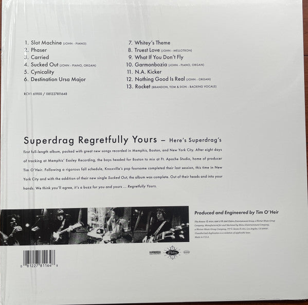 Superdrag : Regretfully Yours (LP,Album,Reissue,Remastered,Stereo)