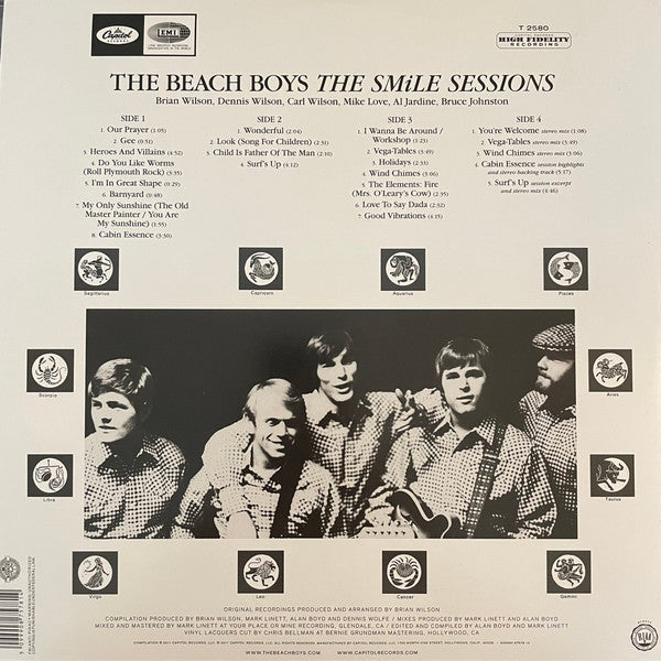 Beach Boys, The : The Smile Sessions (LP,Album,Compilation,Reissue,Stereo,Mono)