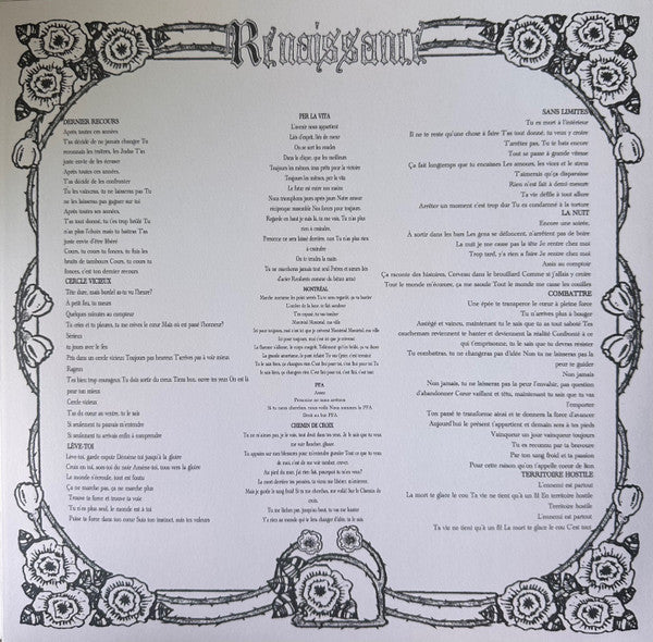 Béton Armé : Renaissance (LP,Album,Stereo)