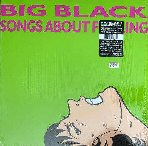 Big Black : Songs About Fucking (LP,Album,Reissue,Remastered)
