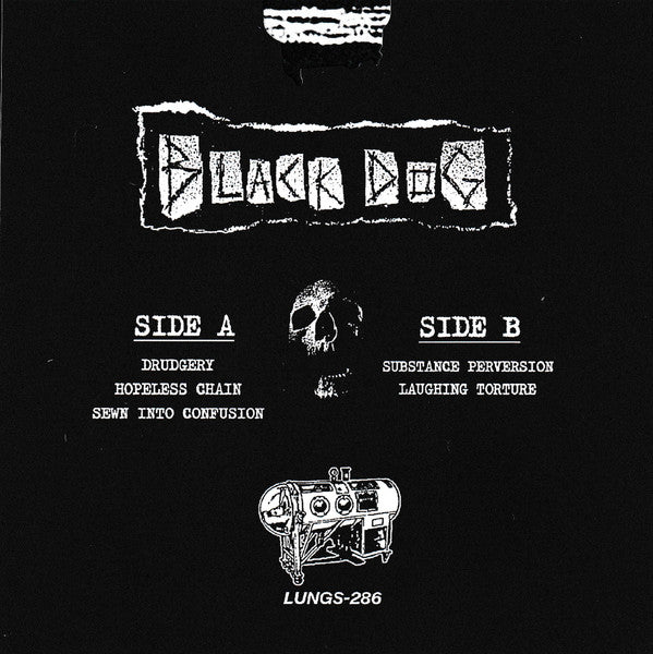 Black Dog (10) : Sewn Into Confusion (7", EP)