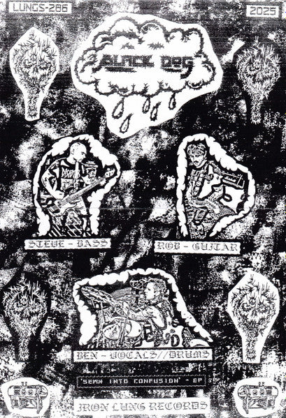 Black Dog (10) : Sewn Into Confusion (7", EP)