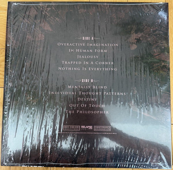 Death (2) : Individual Thought Patterns (LP,Album,Reissue,Repress)