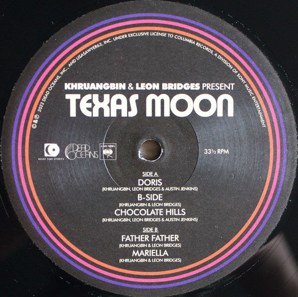 Khruangbin & Leon Bridges : Texas Moon (12",33 ⅓ RPM,EP)